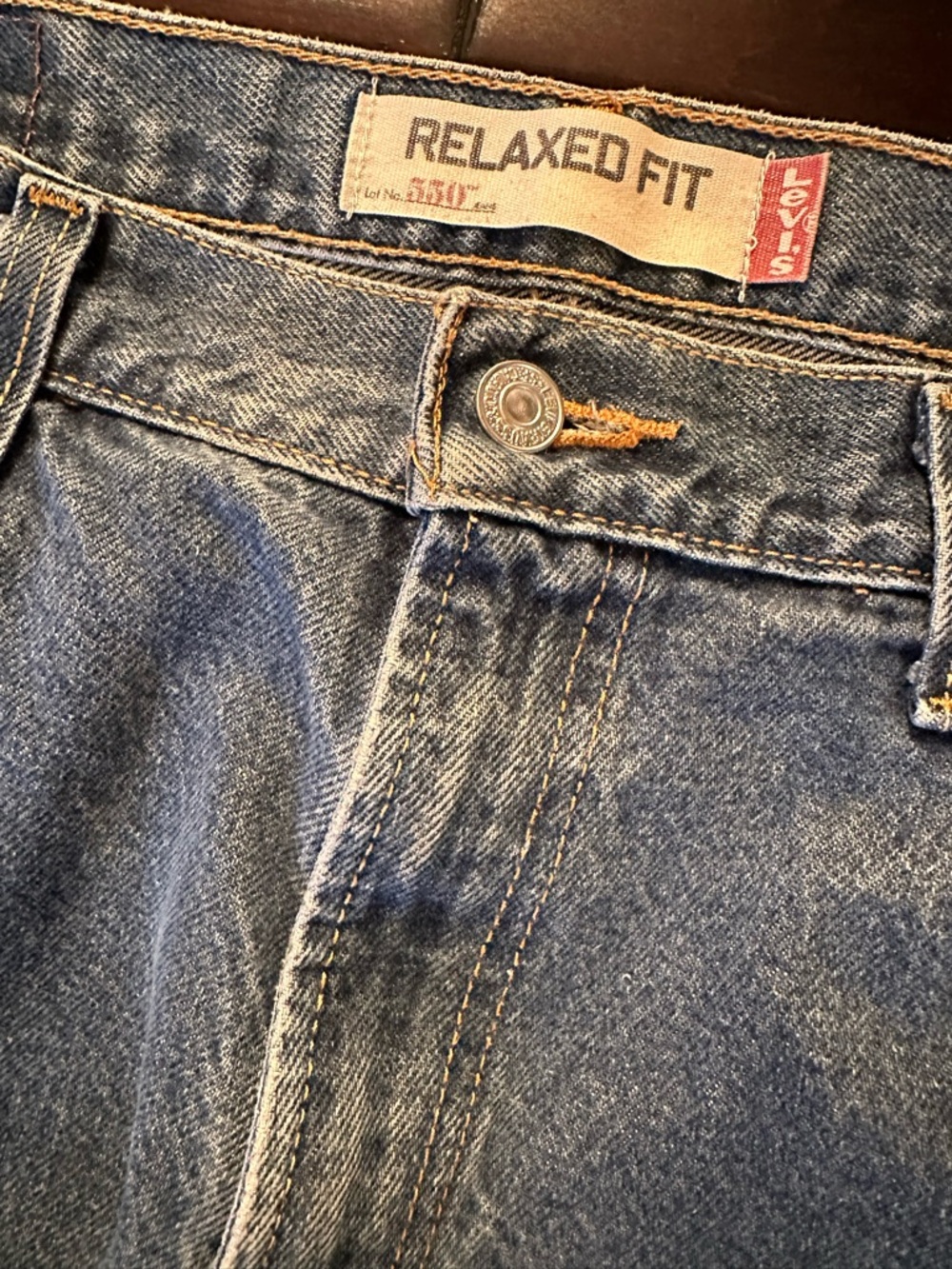 Levi's 550 Relaxed Fit Men's Jeans - Blue 36